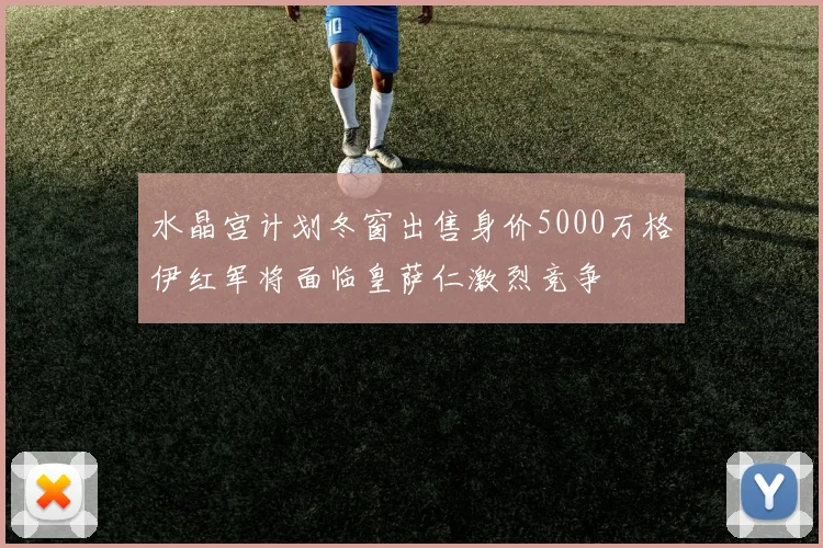 水晶宫计划冬窗出售身价5000万格伊红军将面临皇萨仁激烈竞争